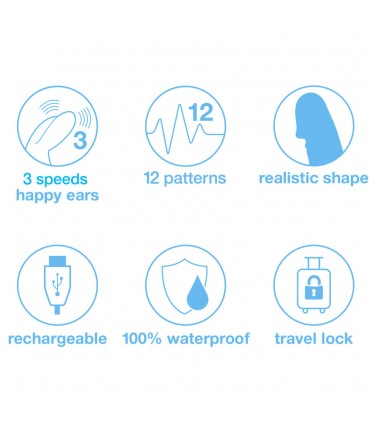 HAPPY RABBIT REALISTIC BLACK