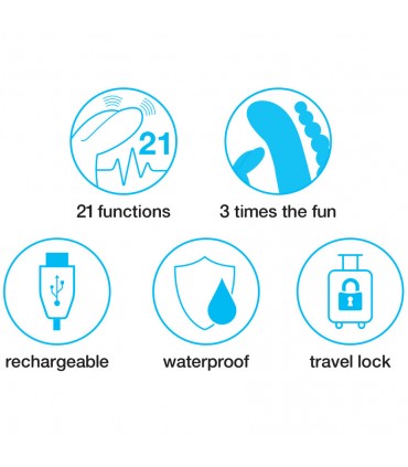 HAPPY RABBIT TRIPLE COURBE NOIR