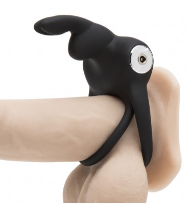 HAPPY RABBIT LOVE RING WIEDERAUFLADBAR SCHWARZ