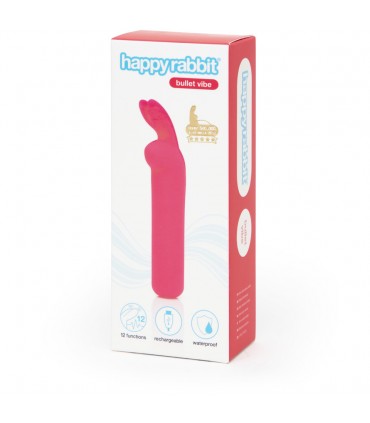 HAPPY RABBIT RECHARGEABLE BULLET PINK