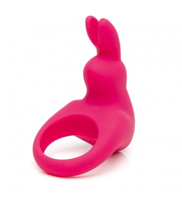 HAPPY RABBIT COCKRING RECHARGEABLE ROSE