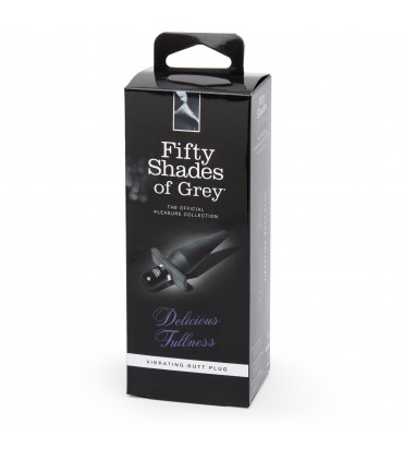 FIFTY SHADES DELICIOUS FULLNESS VIBRATING BUTT PLUG