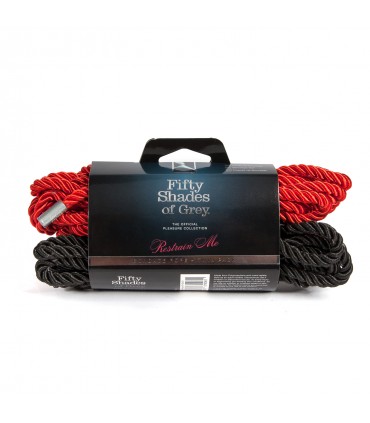 FIFTY SHADES RESTRAIN ME BONDAGE ROPE TWIN PACK