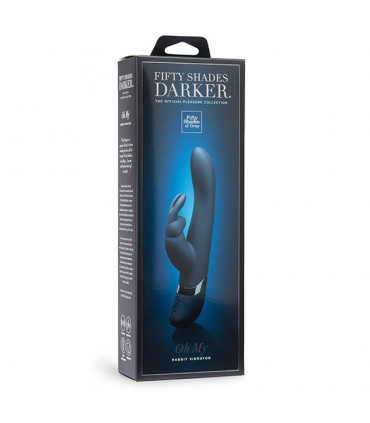 FIFTY SHADES OH MY USB RECHARGEABLE RABBIT VIBRATOR