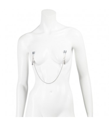 FIFTY SHADES AT MY MERCY BEADED CHAIN NIPPLE CLAMPS