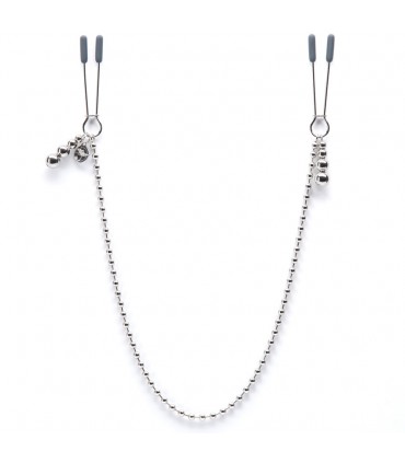 FIFTY SHADES AT MY MERCY BEADED CHAIN NIPPLE CLAMPS