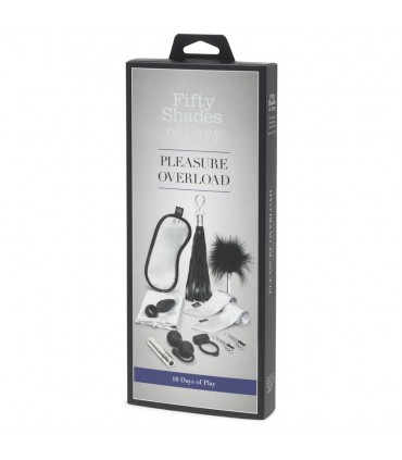 COFFRET CADEAU POUR COUPLE FIFTY SHADES OVERLOAD 10 DAYS OF PLAY