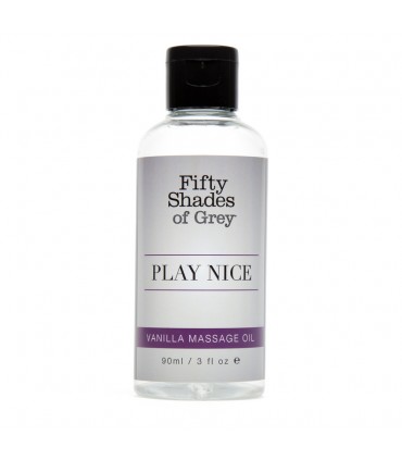 FIFTY SHADES PLAY NICE HUILE DE MASSAGE VANILLE 90ML