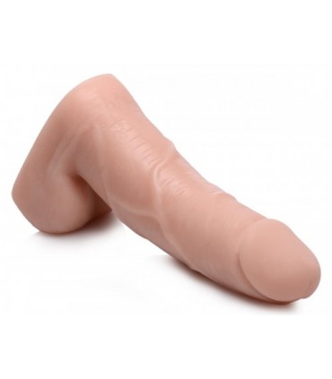 PENE CON TESTICOLI FLACIDI 12'7 CM CARNE