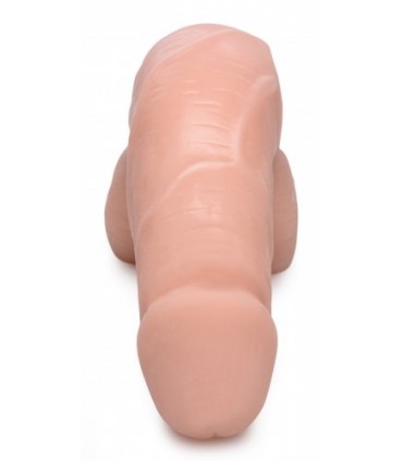 PENE CON TESTICOLI FLACIDI 12'7 CM CARNE