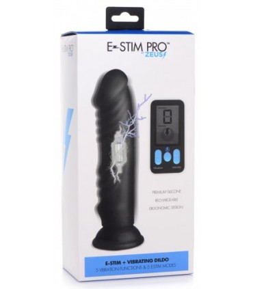 REALÍSTICO VIBRADOR Y ELECTROESTIMULACIÓN C/ MANDO