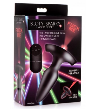 PLUG ANAL EN SILICONE AVEC CONTRÔLE LASER FUCK ME S