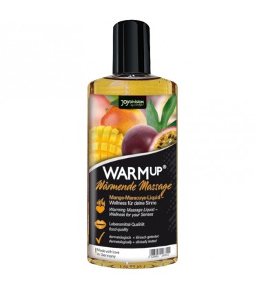 ACEITE DE MASAJE WARM UP MANGO+MARACUYA 150ML