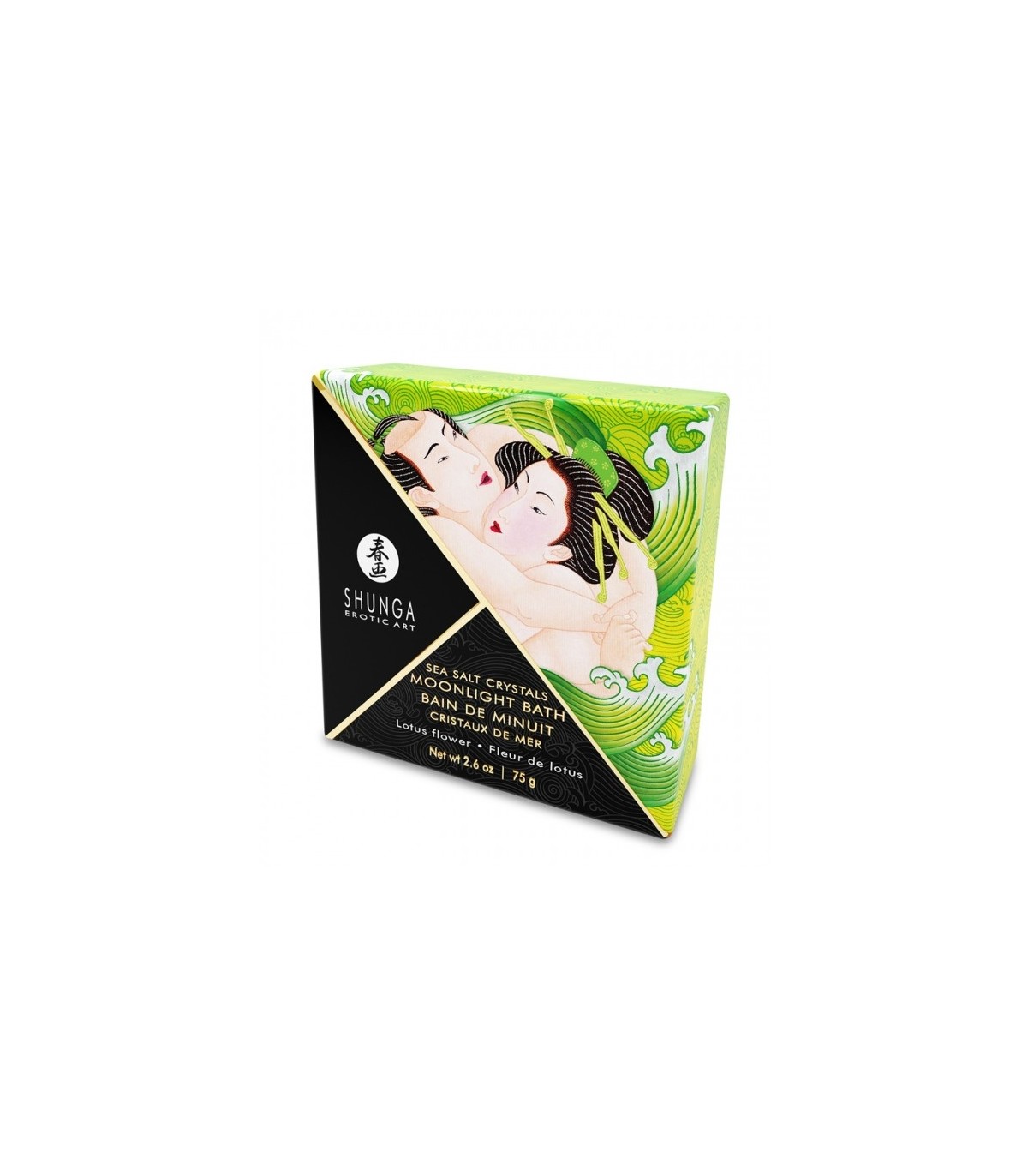SALES DE BAÑO LOTUS GREEN 75 GR.