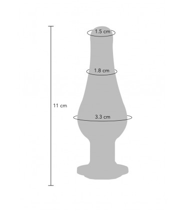 PLUG ALUMINIO TWILIGHT BUM BIJOU M