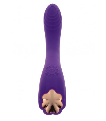 VIBRADOR SILICONA RECARGABLE PUNTO G DHALIA