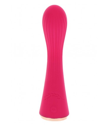 VIBRADOR SILICONA RECARGABLE ROSE