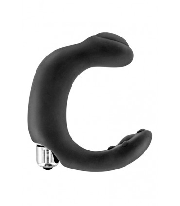 ESTIMULADOR PROSTÁTICO SILICONA C/ VIBRACIÓN 