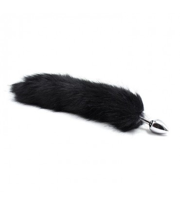 PLUG COLA ZORRO NEGRO