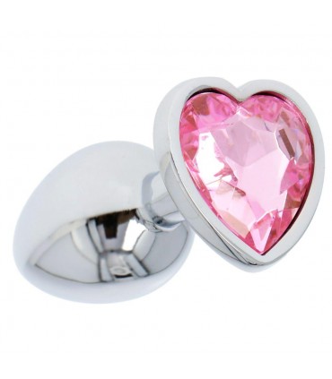 PLUG CORAZÓN ROSA S