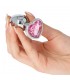 PLUG CORAZÓN ROSA S