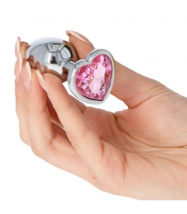 PLUG CORAZÓN ROSA S