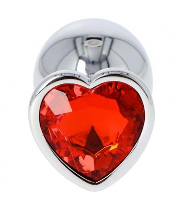 PLUG CORAZÓN ROJO L