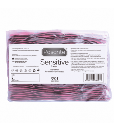 PRESERVATIVO SENSIBILE ULTRA FINE IN SACCHETTO 144 UNITÀ
