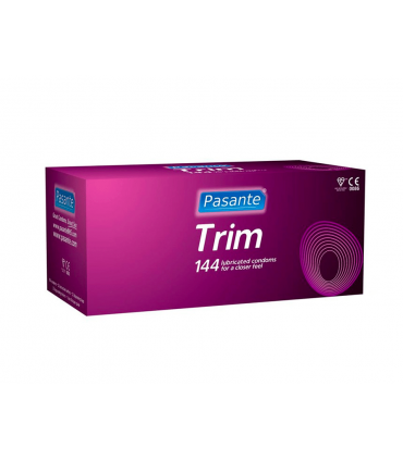 PRÉSERVATIF À TRAVERS TRIM 49 MM BOÎTE 144 UNITÉS