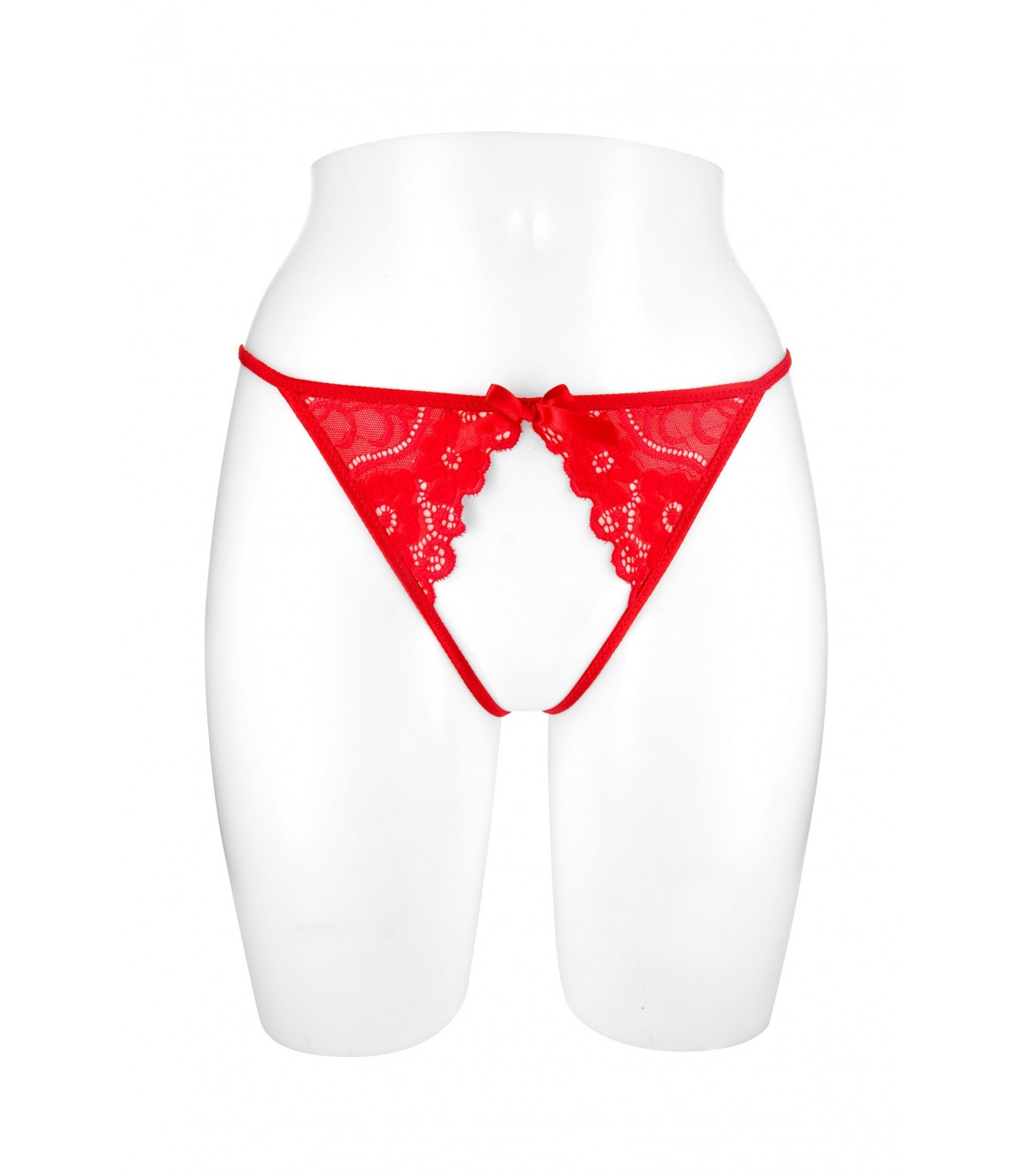 TANGA ROJO ABIERTO SANDRA TALLA ÚNICA