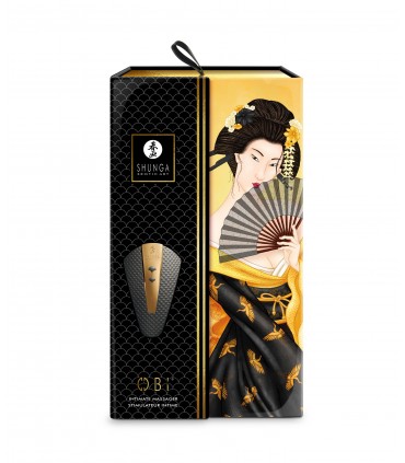 SHUNGA OBI USB-VIBRATOR-MASSAGER SCHWARZ