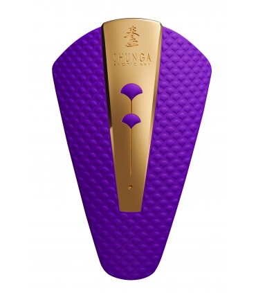 MASSAGGIATORE VIBRATORE USB SHUNGA OBI, LILLA