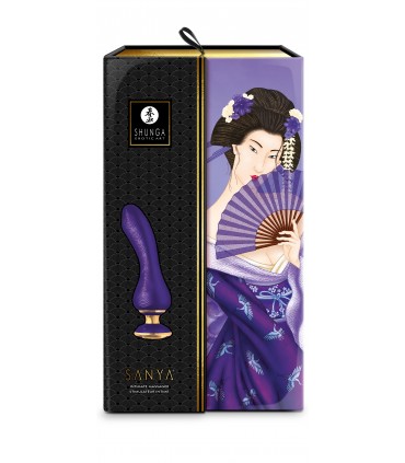 MASSAGGIATORE VIBRATORE USB SHUNGA SANYA LILLA