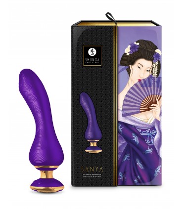 MASSAGGIATORE VIBRATORE USB SHUNGA SANYA LILLA