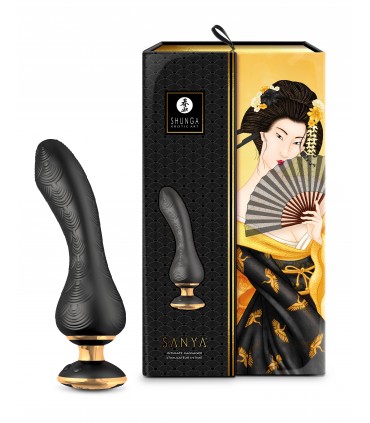 SHUNGA SANYA USB SCHWARZER VIBRATOR-MASSAGER