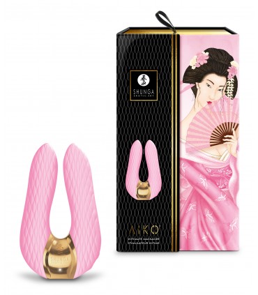 SHUNGA VIBRATORE MASSAGGIATORE AIKO USB ROSA
