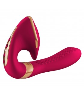 SHUNGA VIBRADOR MASAJEADOR SOYO USB FRAMBUESA