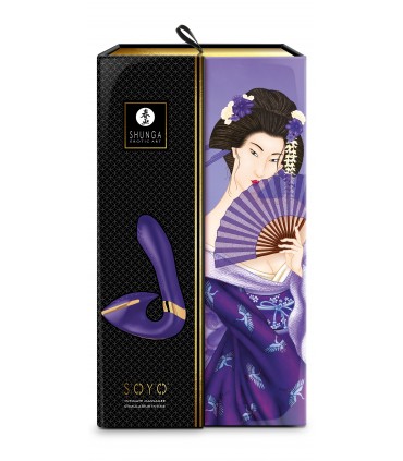 SHUNGA SOYO USB VIBRATOR MASSAGER LILAC
