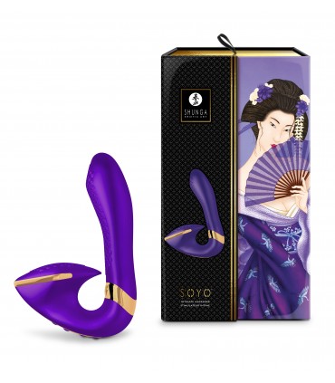 SHUNGA SOYO USB VIBRATOR MASSAGER LILAC