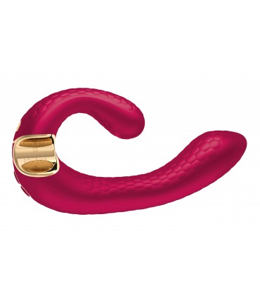 MASSEUR VIBRATEUR USB SHUNGA MIYO À LA FRAMBOISE