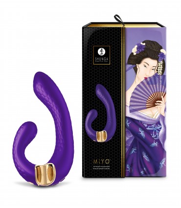 SHUNGA MIYO USB VIBRATOR MASSAGER LILAC