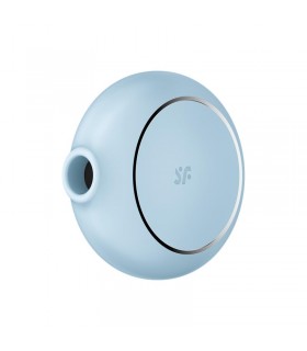 SATISFYER SUCCIONADOR VIBRADOR PRO TO GO 3 AZUL