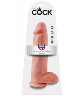 12" COCK WITH BALLS LIGHT