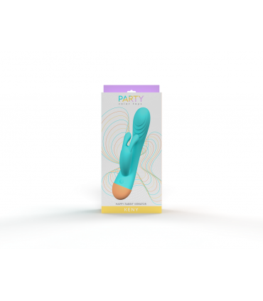VIBRADOR KENY RECARGABLE AZUL