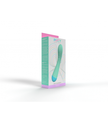 VIBRADOR TOKY RECARGABLE AQUA