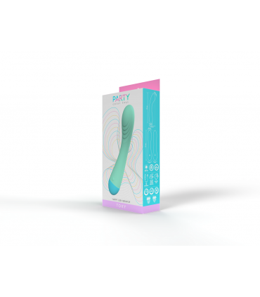 VIBRADOR TOKY RECARGABLE AQUA