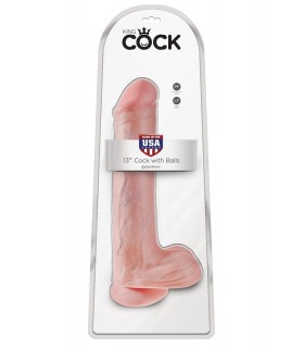 KING COCK PENE REALÍSTICO 13" (33 CM)