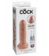 KING COCK UNCUT PENE REALÍSTICO 6" (15 CM)