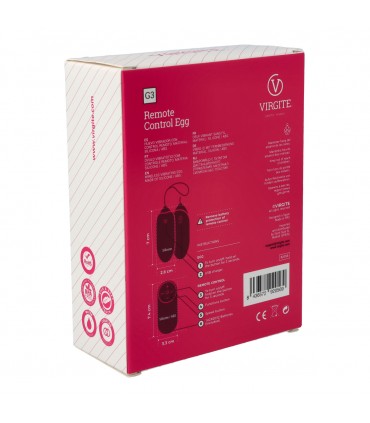 G3 RECHARGEABLE PINK VIBRATING EGG