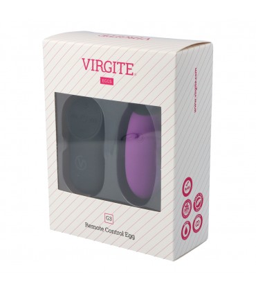 HUEVO VIBRADOR G3 RECARGABLE MORADO